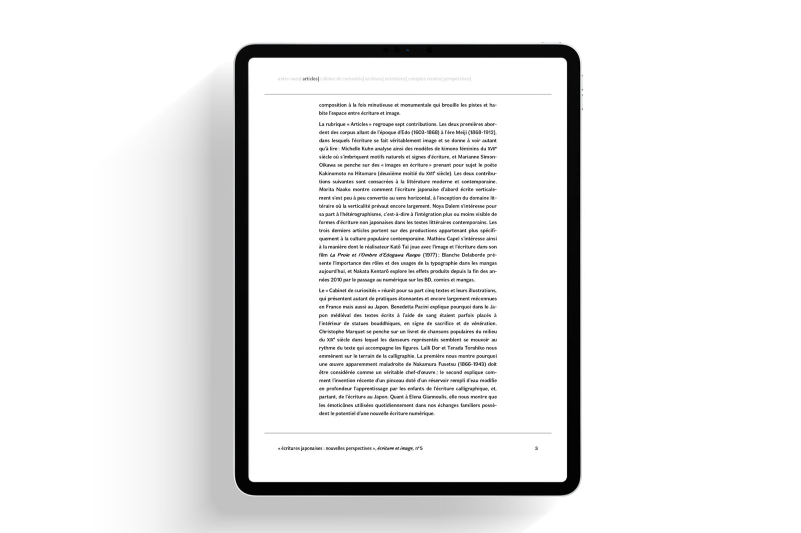 FIG. 04 · Lecture numérique